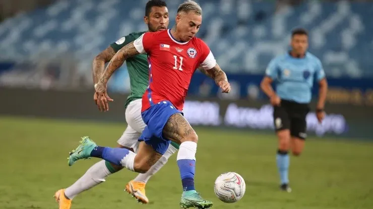 Eduardo Vargas, delantero de la selección chilena