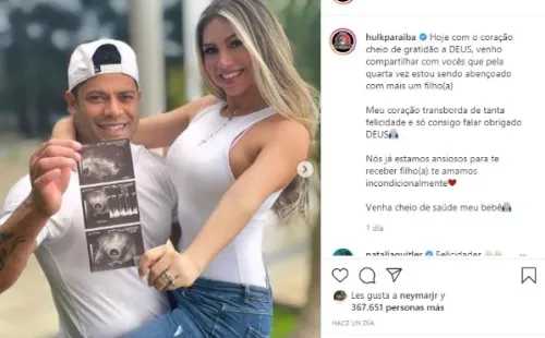 Hulk y Camila serán padres.
