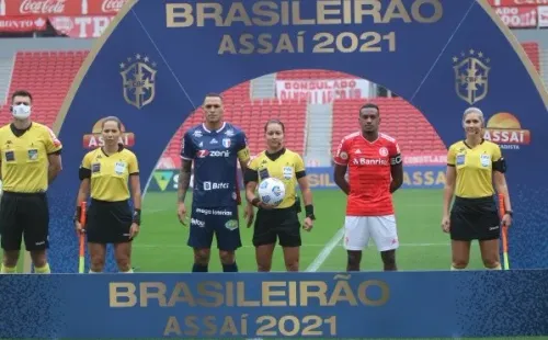 Ángelo Henríquez fue titular en la derrota de Fortaleza
