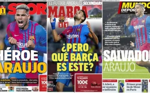 Las portadas del mundo evidencian el duro presente culé.