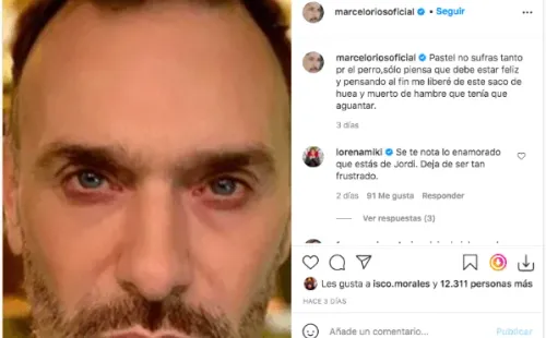 El Chino Ríos y su cruel mensaje dedicado a Jordi Castell.