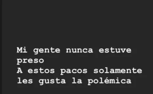 La historia de Marcianeke negando su detención y criticando a Carabineros.