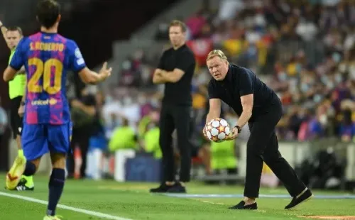 Koeman estaría más fuera que dentro del Barcelona.