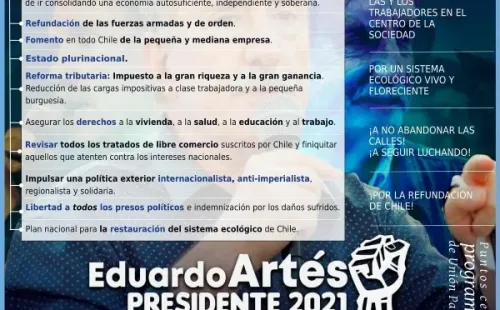 Fuente: Unión Patriótica.