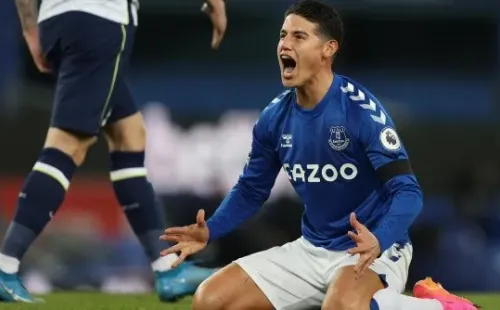 De Rey a Calamidad: así definen el paso de James por el Everton (Getty Images)