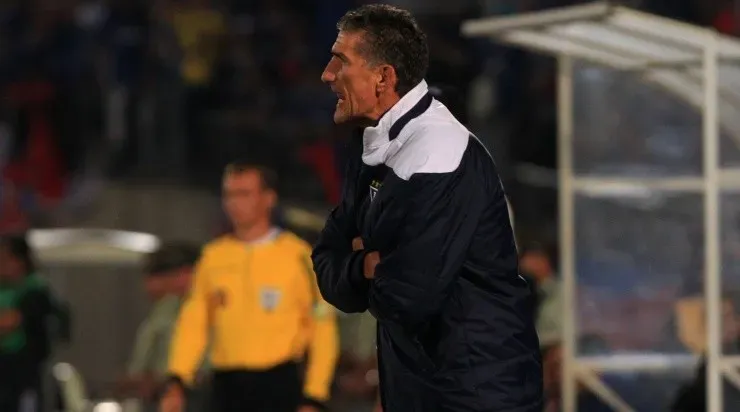 Edgardo Bauza fue el técnico de la Liga de Quito cuando la Universidad de Chile se coronó campeón en la final de la Copa Sudamericana