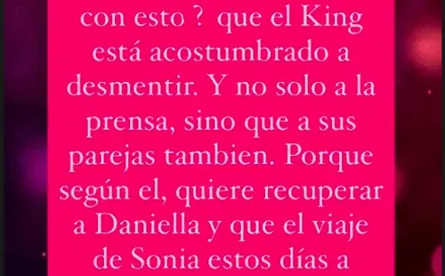 Cecilia Gutiérrez destapa pruebas del romance de Arturo Vidal y Daniella Durán.(7)
