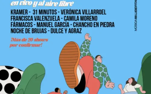 Afiche oficial de Parque Estéreo.