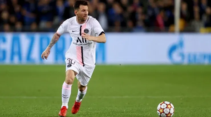 Messi estuvo presente en la primera fecha de la Champions con el PSG, en la igualdad 1-1 contra Brujas.