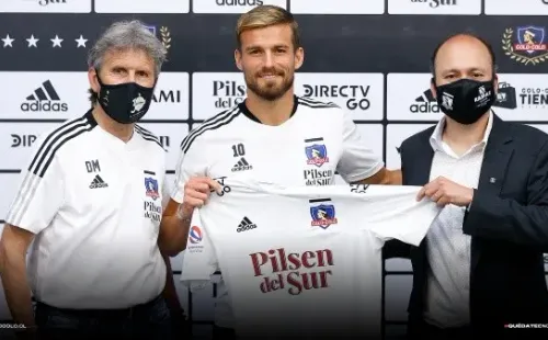 Colo Colo publicó su comunicado horas despúes de presentar a Christian Santos, venezolano. (Foto: Colo Colo)