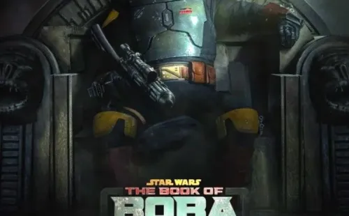 El afiche oficial de The Book of Boba Fett.