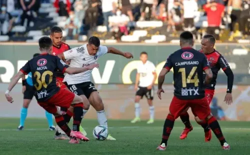 Ñublense sorprende a Colo Colo en el estadio Monumental (Agencia Uno)