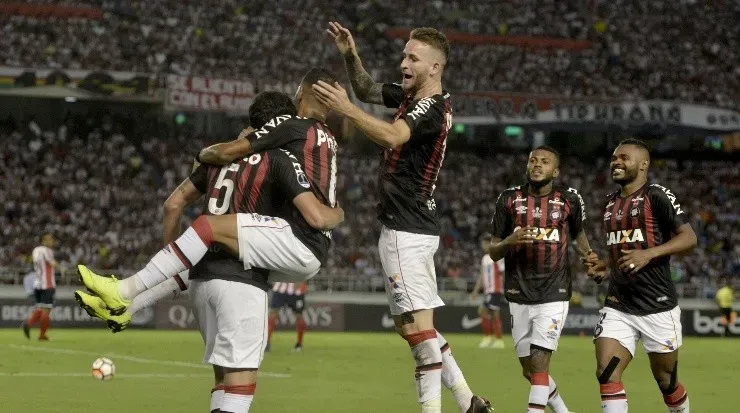 En 2018 el Atlético Paranaense se corona campeón de la Copa Sudamericana venciendo a Junior de Colombia. Foto: Getty Images