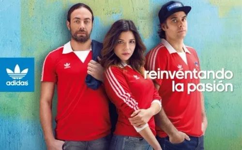 La última camiseta de adidas para Chile no fue a la selección, sino a los hinchas. Foto: Adidas