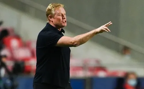 Ronald Koeman seguirá al mando del Barcelona pese a las críticas y los resultados en las últimas fechas. Foto: Getty Images