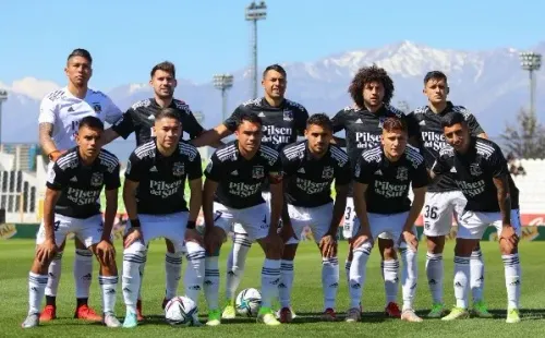El once de Colo Colo en el triunfo ante Palestino.