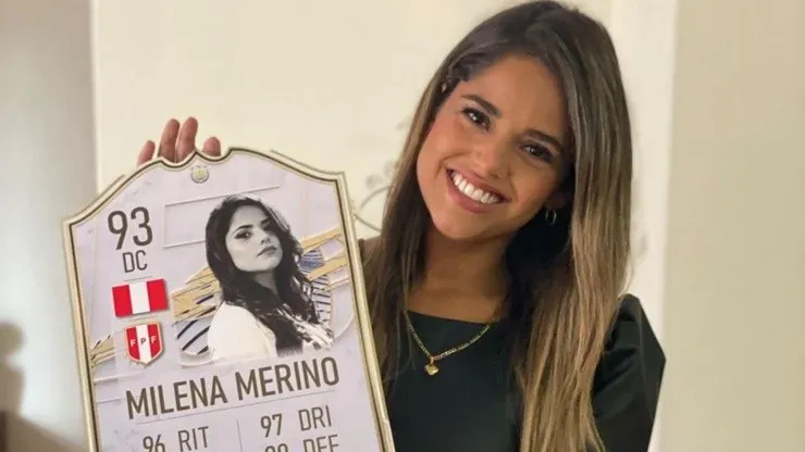 Milena Merino, reconocida periodista deportiva peruana