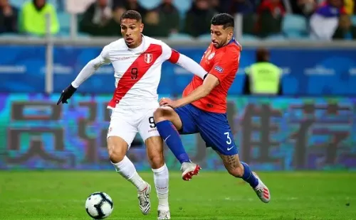Paolo Guerrero vuelve a encontrarse con Chile.