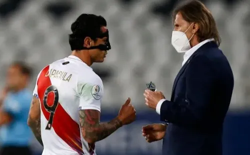 Gianluca Lapadula o Paolo Guerrero, la gran duda de Ricardo Gareca (Getty Images)