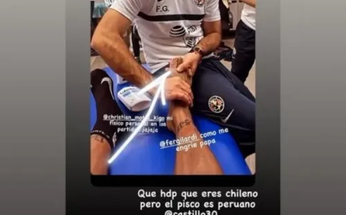 El peruano Aquino le respondió a Nicolás Castillo asegurando que “el pisco es peruano”