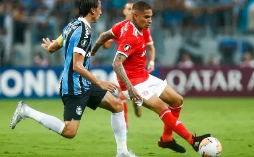 Paolo Guerrero comparte en el Inter de Porto Alegre con Carlos Palacios, quien llegó esta temporada al club brasileño.