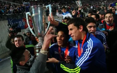 Raúl Ruidíaz fue campeón con la Universidad de Chile en 2012.