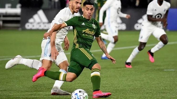 Felipe Mora, delantero de Portland Timbers y la selección chilena