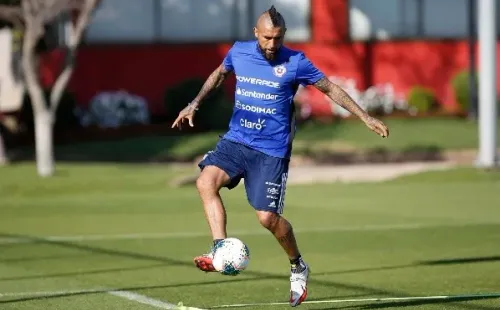 La selección chilena se entrena en Juan Pinto Durán. (Foto: Comunicaciones ANFP)