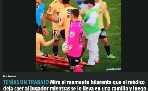 The Sun sacó risas con la insólita situación vivida por Kevin Medel.