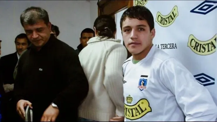 Alexis Sánchez jugó en Colo Colo entre 2006 y 2007