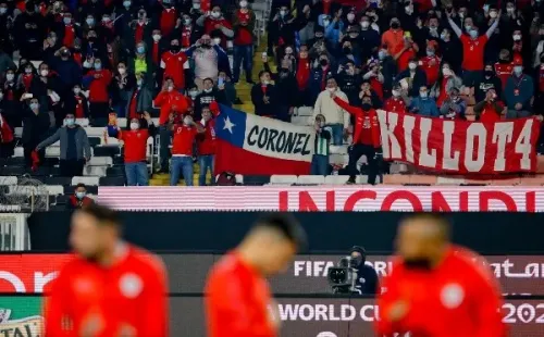 El único duelo en que la Roja ha podido contar con público fue ante Brasil en el estadio Monumental.