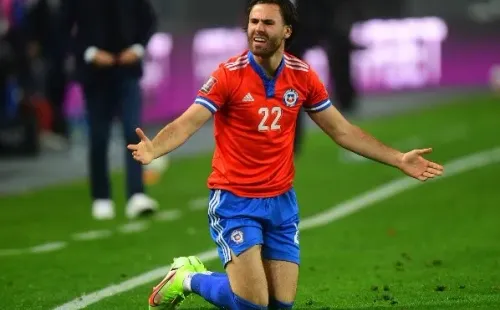 Un gol lleva Ben Brereton con la camiseta de la selección chilena, el que fue anotado en la Copa América.