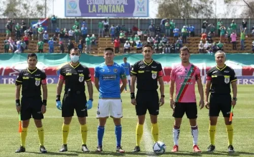 Audax Italiano y Palestino jugaron por la fecha 25 del Campeonato Nacional en el estadio Municipal de La Pintana.