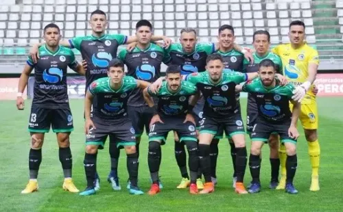 El equipo de Puerto Montt suma 38 puntos en el campeonato de Primera B. Foto: @DPMChile / @LuisFeBohle