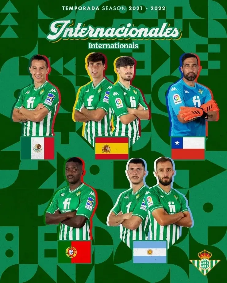 Claudio Bravo entre los seleccionados internacionales del Betis