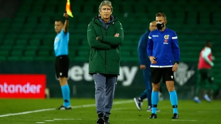 Manuel Pellegrini, entrenador chileno del Betis de España