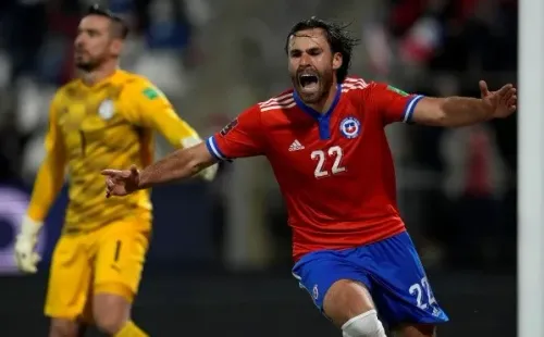 Ben Brereton abrió el marcador en la victoria por 2-0 frente a Paraguay.