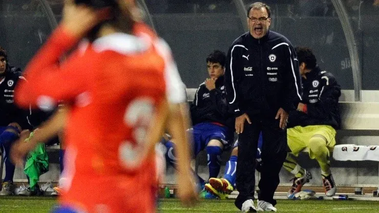 Marcelo Bielsa, entrenador de la selección chilena