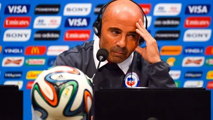 Jorge Sampaoli, entrenador de la selección chilena