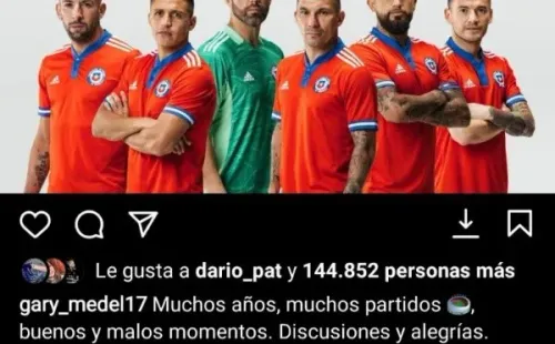 La poderosa arenga de Gary Medel en la previa del partido de la Roja contra Venezuela.