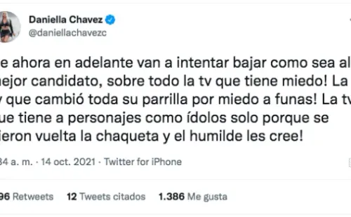 Daniella Chávez promete OnlyFans gratis si gana su candidato presidencial.(1)