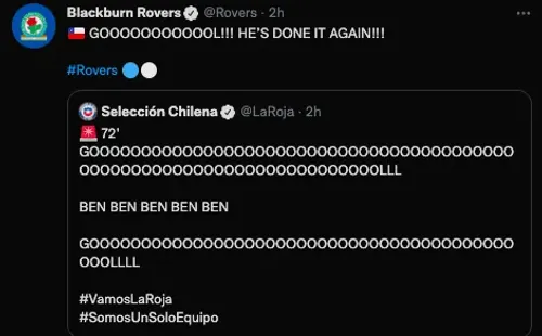 Foto: Twitter Blackburn Rovers