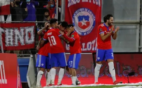 Erick Pulgar anotó el segundo gol de Chile y personal ante Venezuela. El volante, clave esta noche. Foto: Agencia Uno