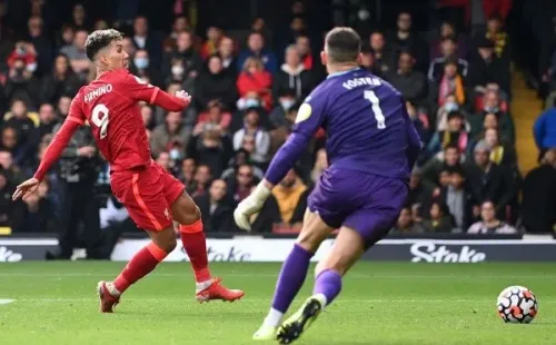 Firmino y un triplete contra Watford en la Premier League.