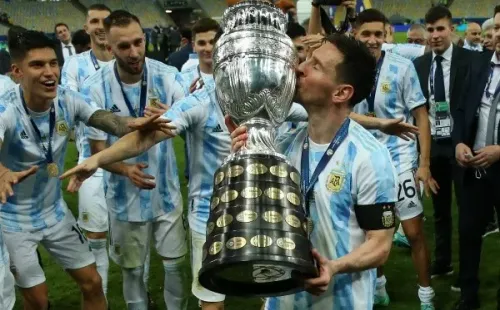 La obtención de la Copa América posiciona a Lionel Messi para el Balón de Oro. (Foto: Getty Images)