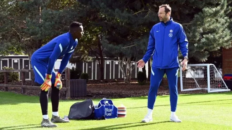 Petr Cech Edouard Mendy arquero senegal chelsea