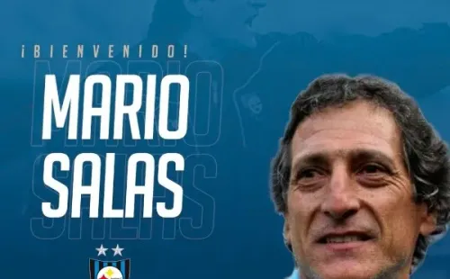 Así anunció Huachipato a Mario Salas.