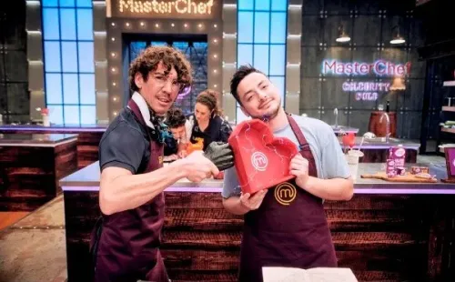 Felipe y Pollo en Masterchef Celebrity.