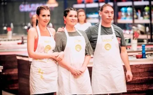 Naty, Pepi y Gallina, los mejores de la reciente jornada de masterchef Celebrity.