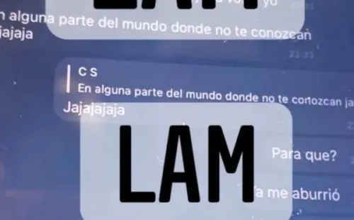 Filtran pescandalosos chats entre Mauro Icardi y China Suárez: Uno de los pantallazos filtrados por Ángel de Brito.